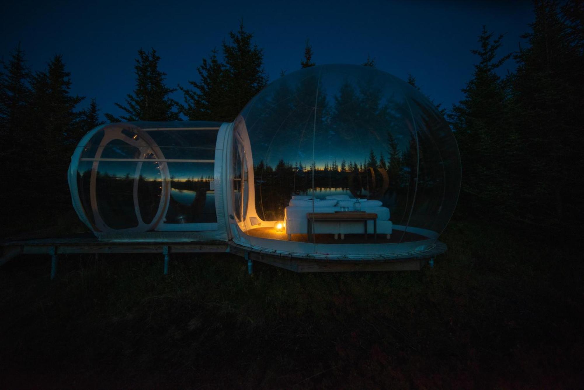 Buubble Hotel - Hrosshagi Селфосс Экстерьер фото