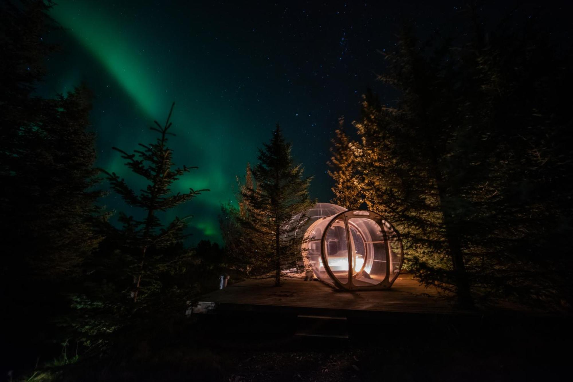 Buubble Hotel - Hrosshagi Селфосс Экстерьер фото