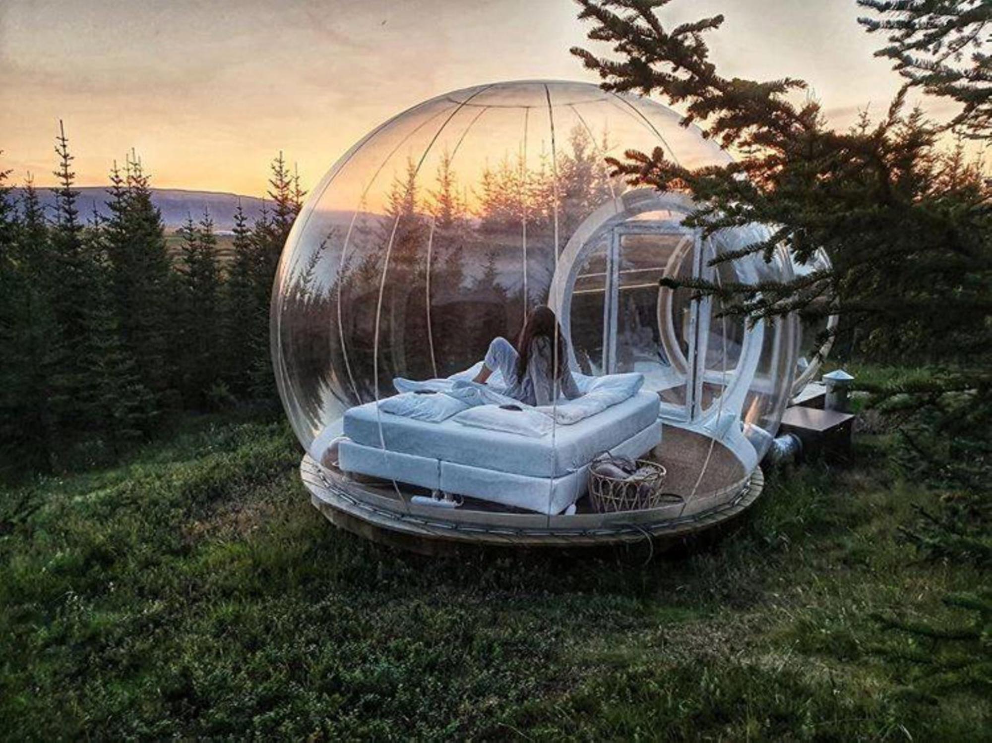 Buubble Hotel - Hrosshagi Селфосс Экстерьер фото
