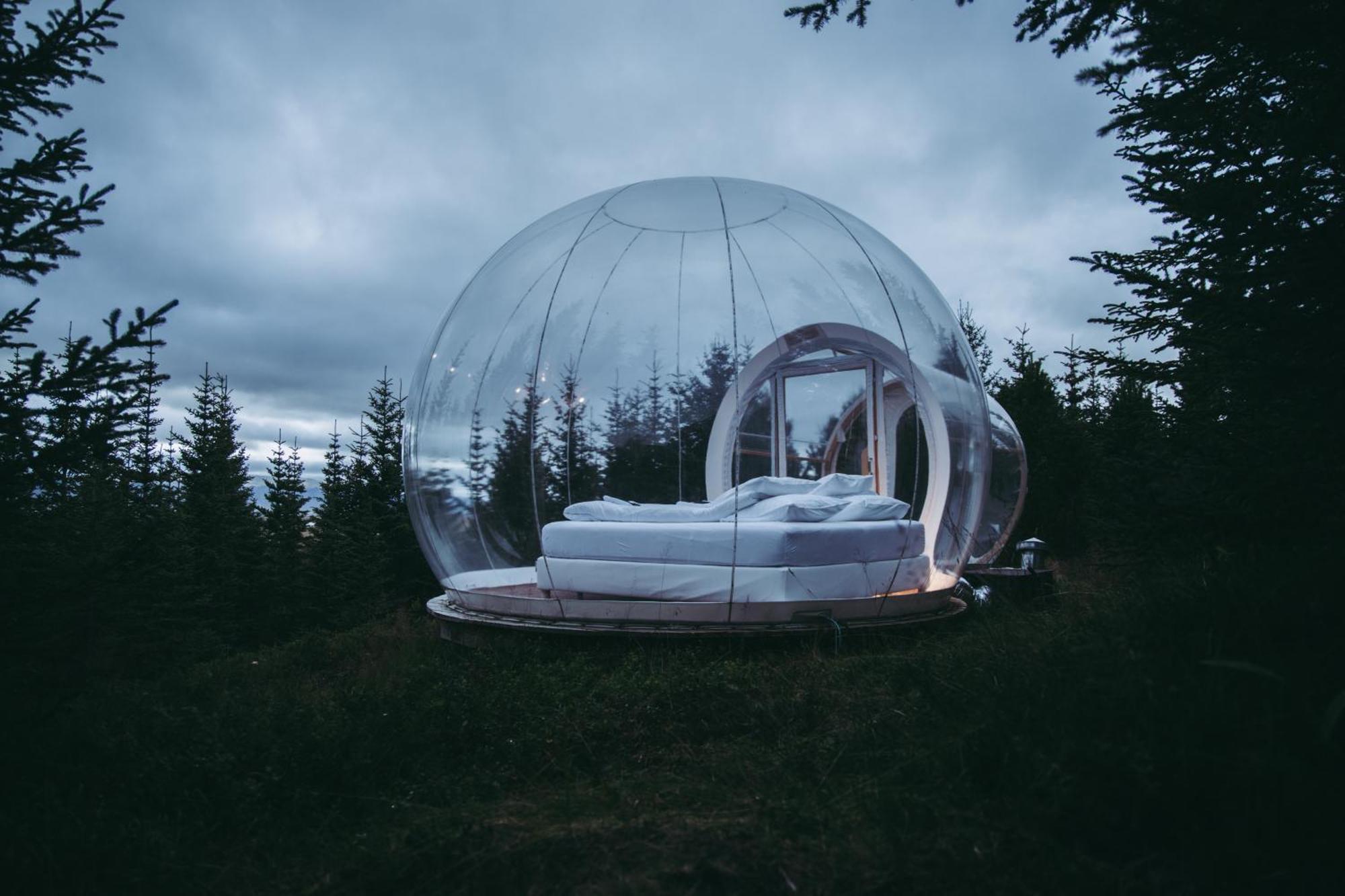 Buubble Hotel - Hrosshagi Селфосс Экстерьер фото