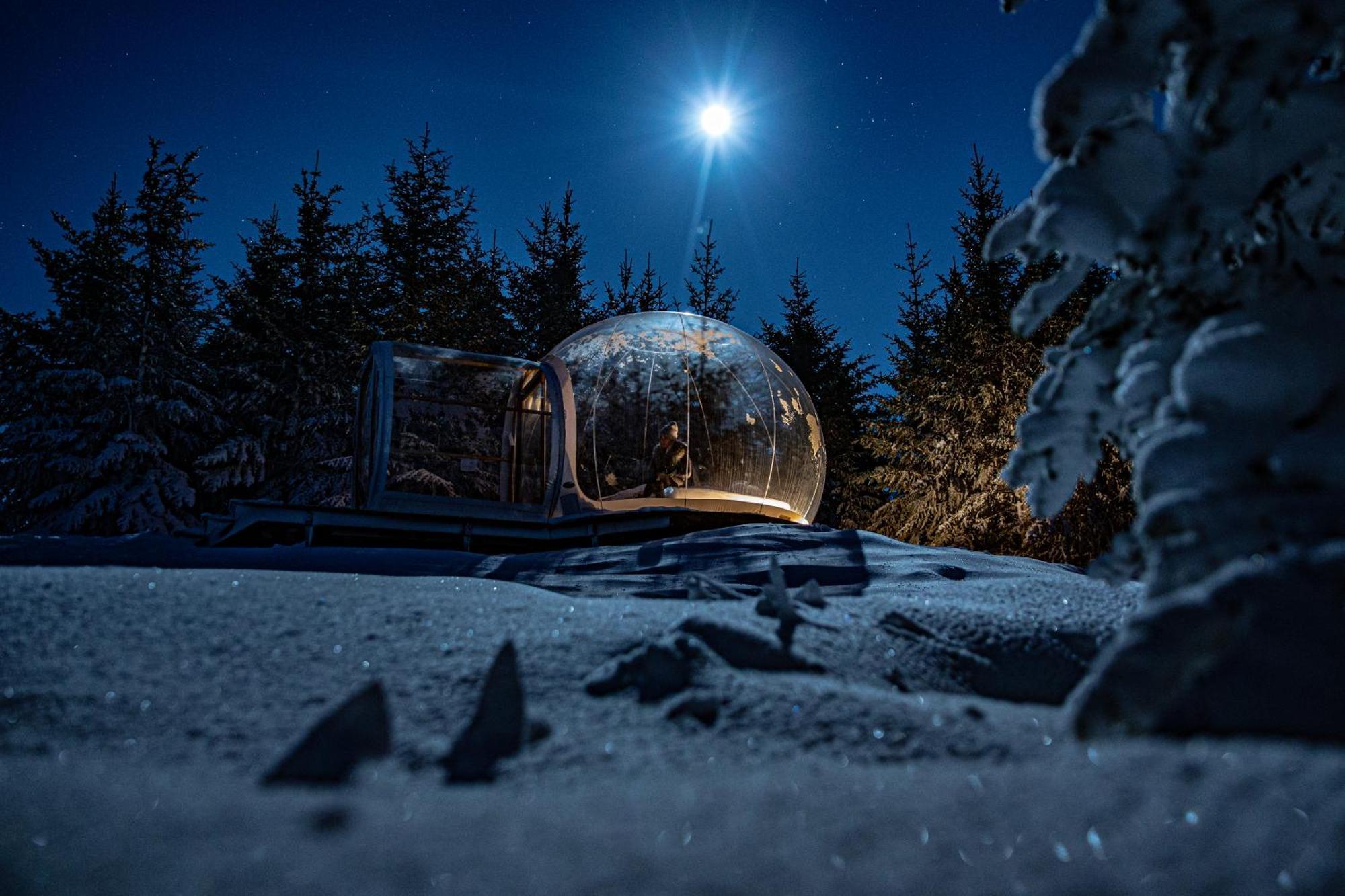 Buubble Hotel - Hrosshagi Селфосс Экстерьер фото