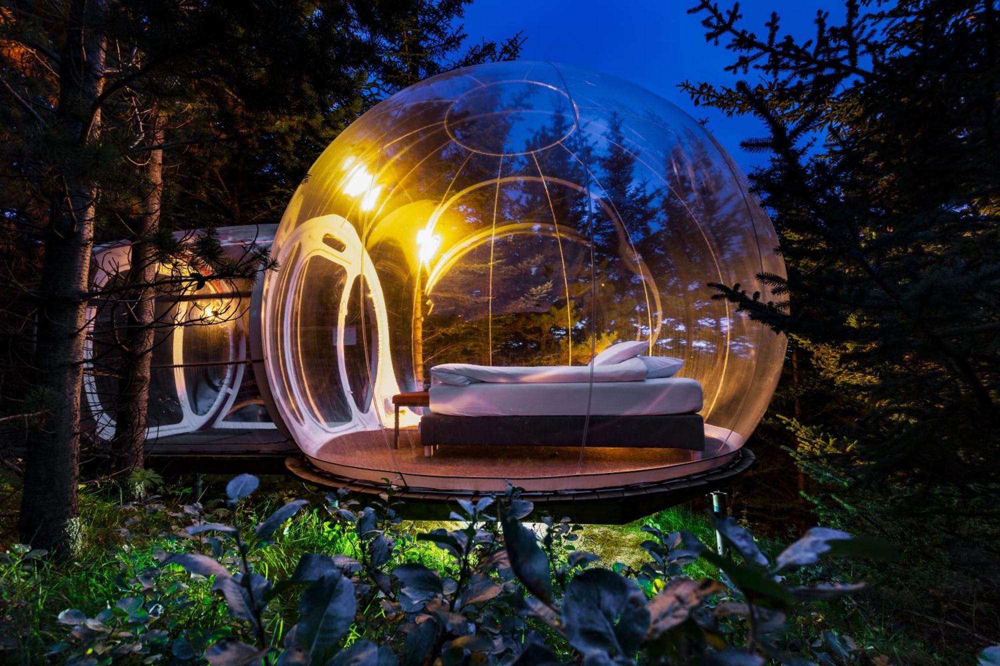 Buubble Hotel - Hrosshagi Селфосс Экстерьер фото