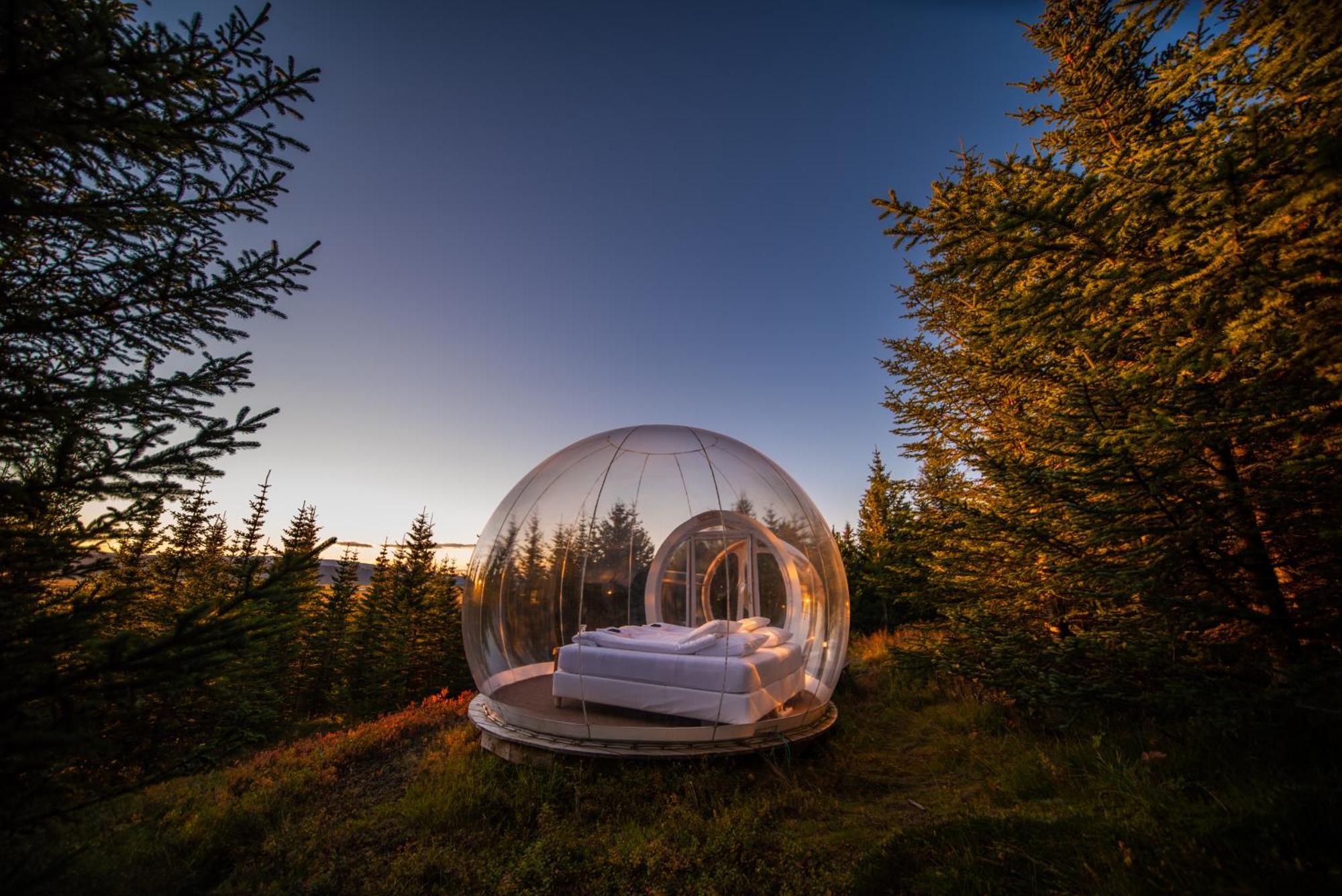 Buubble Hotel - Hrosshagi Селфосс Экстерьер фото