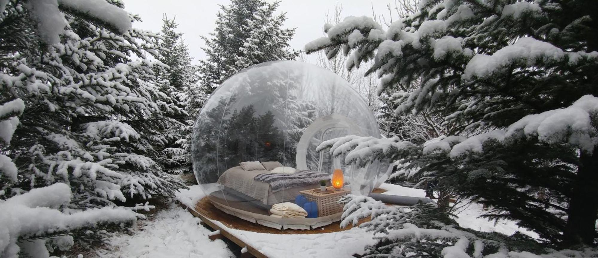 Buubble Hotel - Hrosshagi Селфосс Экстерьер фото